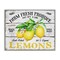 Stupell Industries Farm Fresh Produce Lemons Framed Giclee Wall Art Design by Creatif Belle